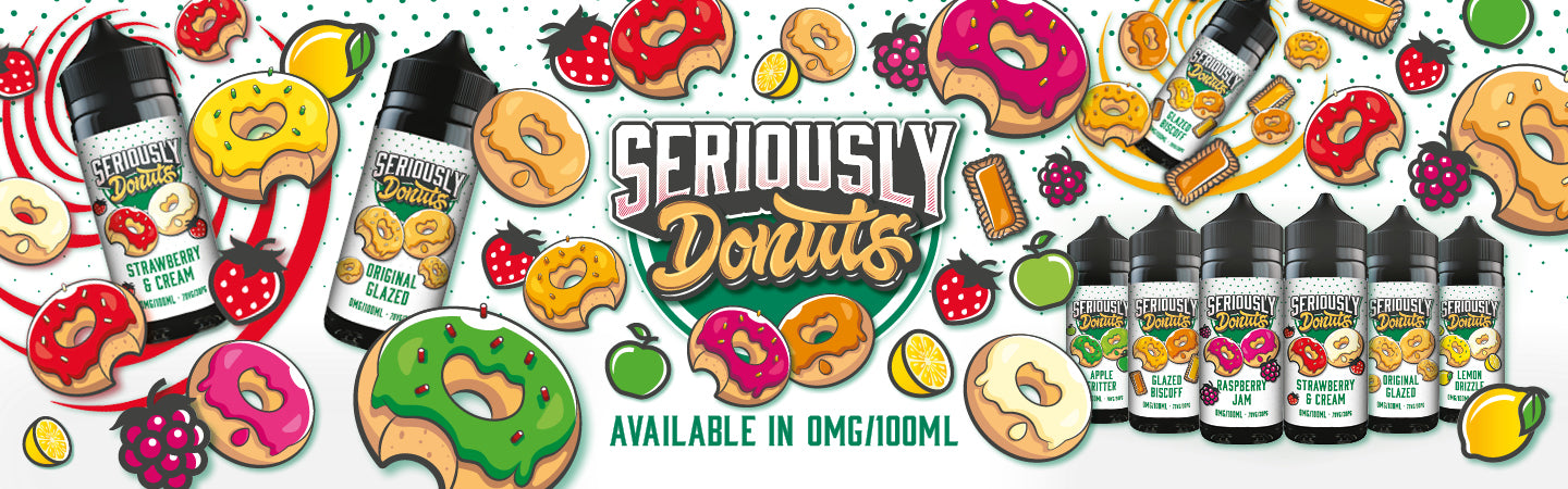 Doozy seriously donuts homepage banner shop majovape