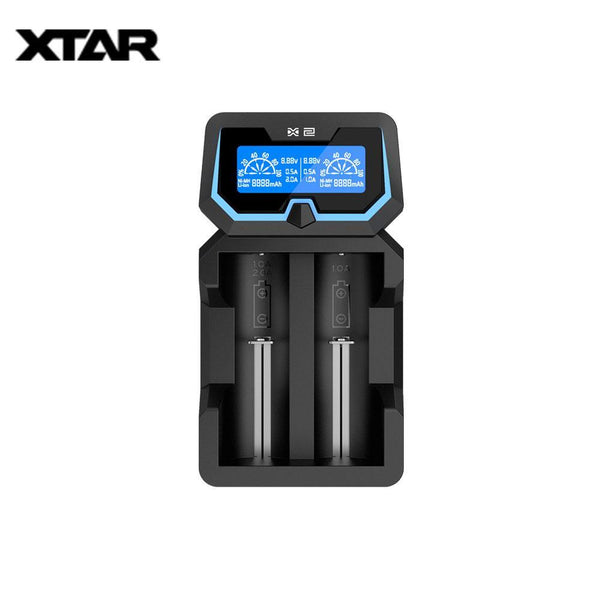 Xtar X2 2-slot Fast Charger with LCD Screen Au Plug
