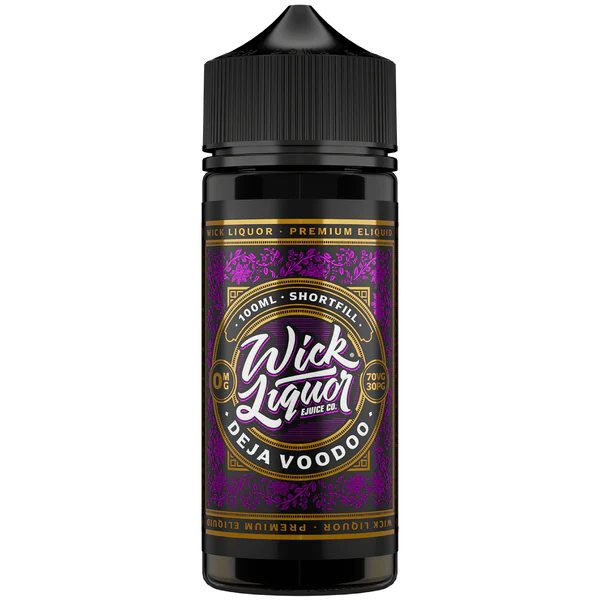 Wick Liquor – Deja Voodoo 100ml E-Liquid