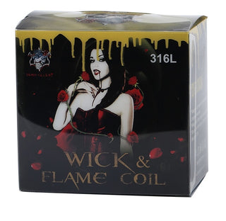 Wick & Flame Coils 316L By Demon Killer- Yellow