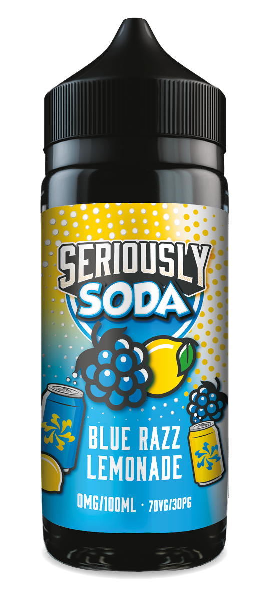 Seriously Soda - Blue Razz Lemonade 100ml E-liquid