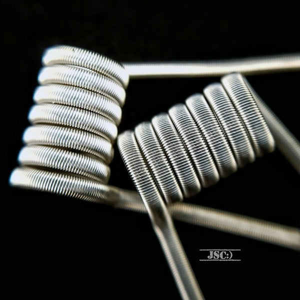 Fused Clapton Coils 3mm 0.23ohms By Jammos Smilin Coils
