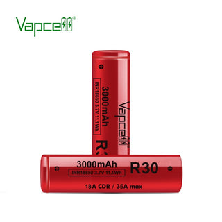 VapCell R30 18650 3000mAh 18A Battery 1pcs
